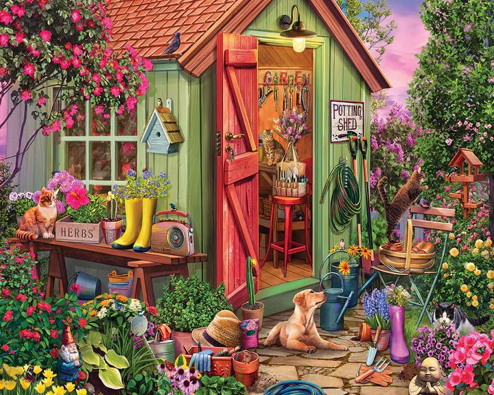 White Mountain Jigsaw Puzzle | Potting Shed 1000 Piece White Mountain Jigsaw Puzzle | Potting Shed 1000 Piece