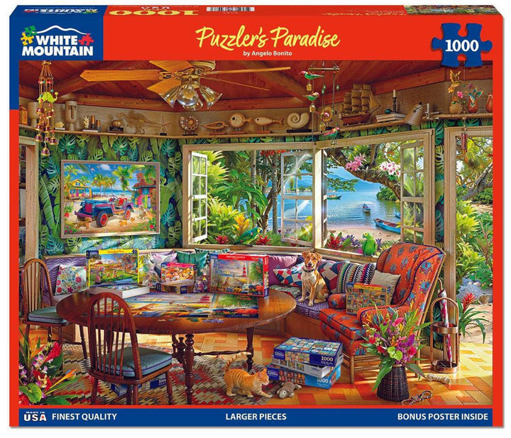 White Mountain Jigsaw Puzzle | Puzzlers Paradise White Mountain Jigsaw Puzzle | Puzzlers Paradise