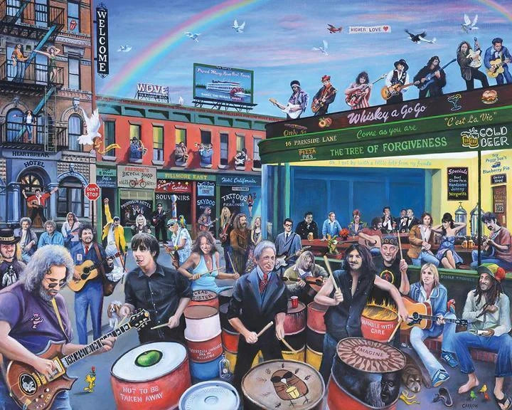 White Mountain  Jigsaw Puzzle | Rock and Roll Heaven White Mountain  Jigsaw Puzzle | Rock and Roll Heaven