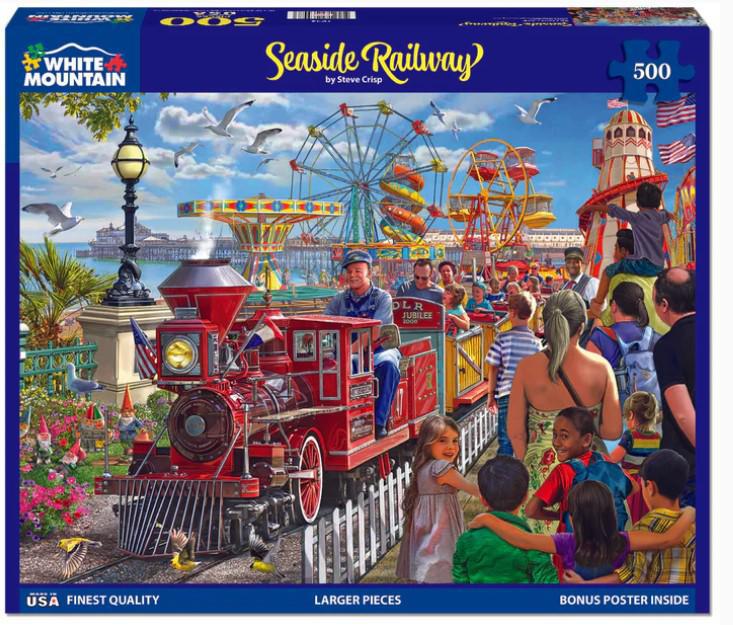 White Mountain Jigsaw Puzzle | Seaside Railway