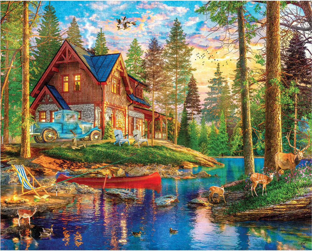 White Mountain Jigsaw Puzzle | Summer Retreat