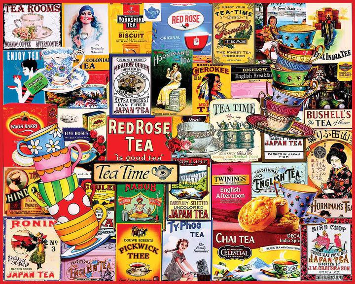 White Mountain Jigsaw Puzzle | Teatime 1000 Piece White Mountain Jigsaw Puzzle | Teatime 1000 Piece