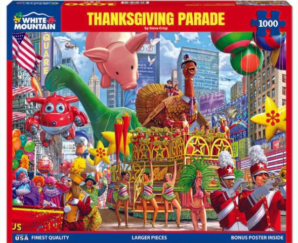 White Mountain Jigsaw Puzzle | Thanksgiving Parade