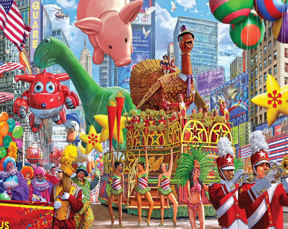 White Mountain Jigsaw Puzzle | Thanksgiving Parade