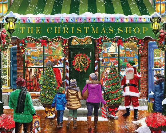 White Mountain  Jigsaw Puzzle | The Christmas Shop White Mountain  Jigsaw Puzzle | The Christmas Shop