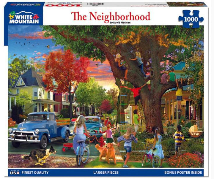 White Mountain  Jigsaw Puzzle | The Neighborhood