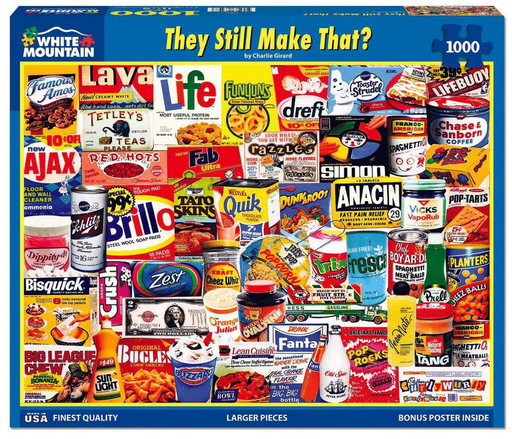 White Mountain  Jigsaw Puzzle | They Still Make That? White Mountain  Jigsaw Puzzle | They Still Make That?