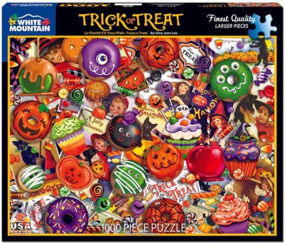 White Mountain Jigsaw Puzzle | Trick or Treat