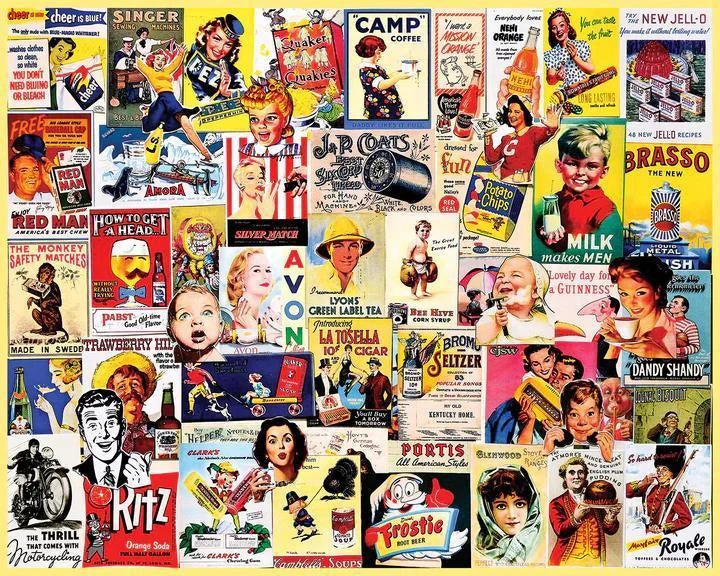 White Mountain  Jigsaw Puzzle | Vintage Ads White Mountain  Jigsaw Puzzle | Vintage Ads