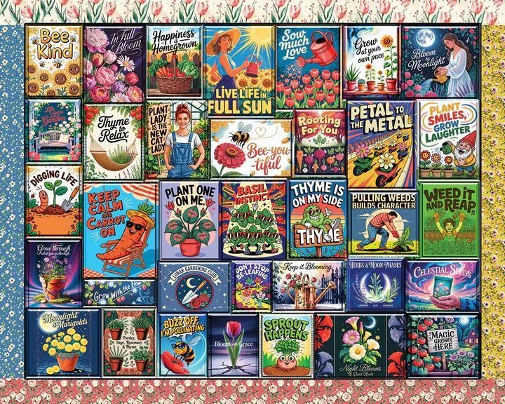 White Mountain  Jigsaw Puzzle | Wisdom From The Garden White Mountain  Jigsaw Puzzle | Wisdom From The Garden