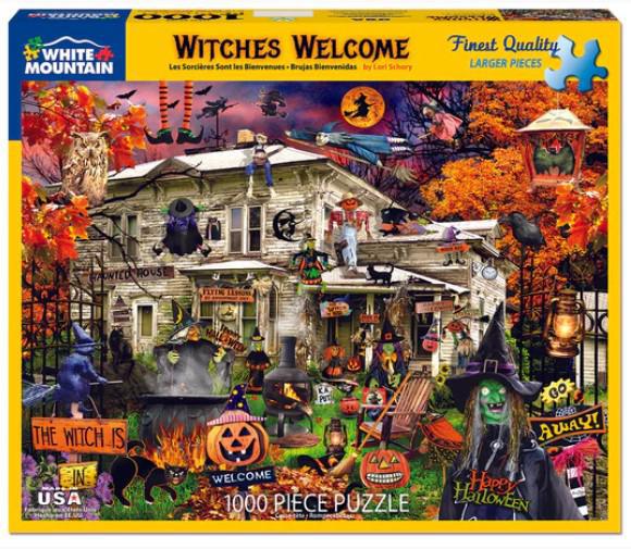 White Mountain Jigsaw Puzzle | Witches Welcome