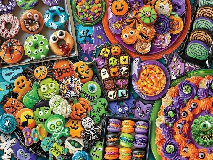 White Mountain Puzzle | Halloween Fun (1973pz) - 500 Piece Jigsaw Puzzle White Mountain Puzzle | Halloween Fun (1973pz) - 500 Piece Jigsaw Puzzle
