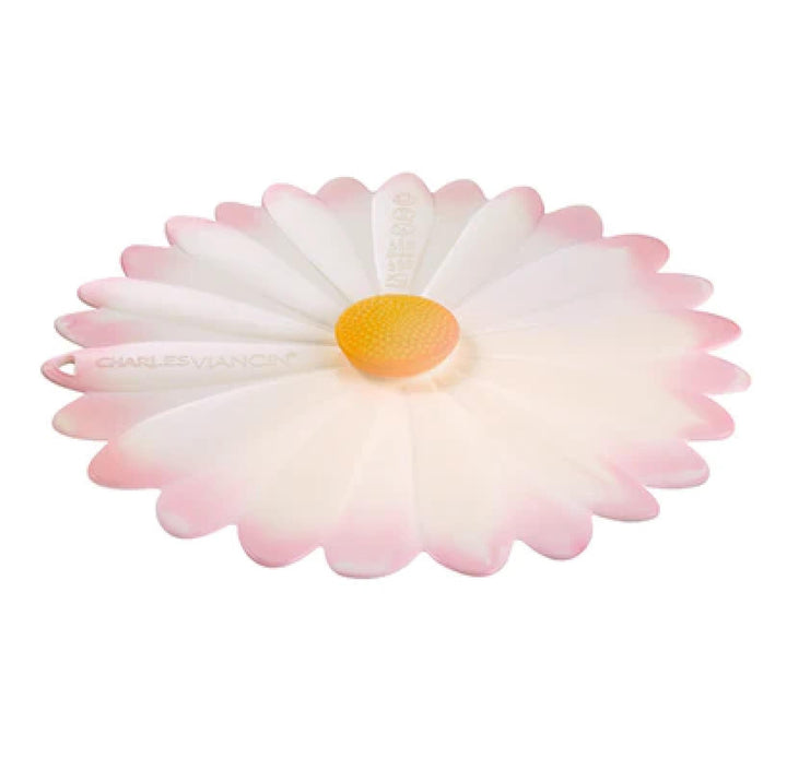 Charles Viancin Airtight Lid | Daisy White & Pink 9"