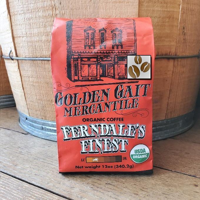 Golden Gait Mercantile Organic Coffee | Ferndale's Finest Whole Bean Golden Gait Mercantile Organic Coffee | Ferndale's Finest