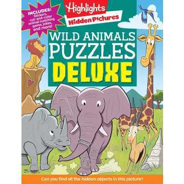 Highlights for Children Wild Animals Puzzles Deluxe Highlights for Children