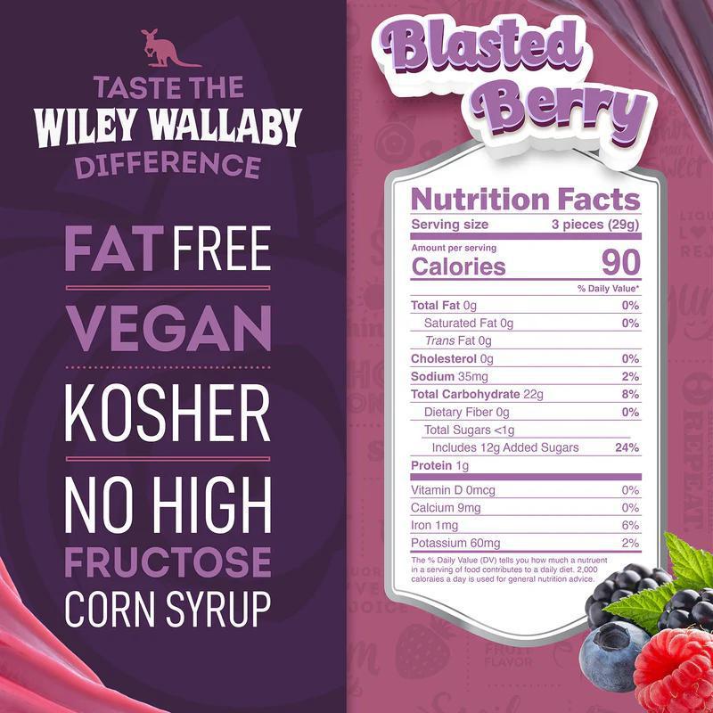 Wiley Wallaby Blasted Berry Licorice Wiley Wallaby Blasted Berry Licorice