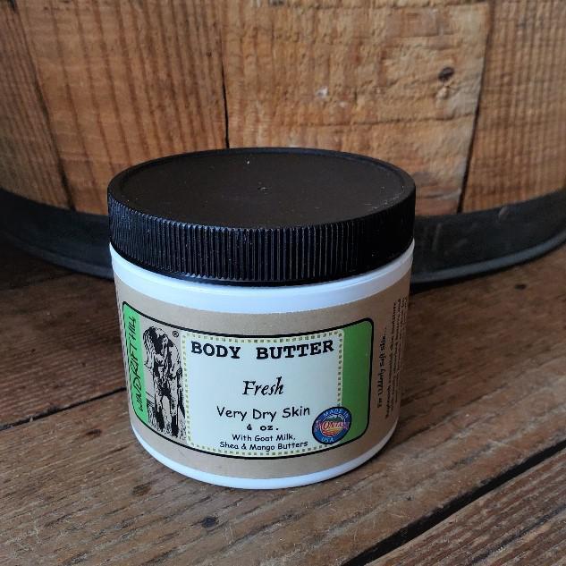 Windrift Hill Creamy Goat Milk Body Butter | Fresh Windrift Hill Creamy Goat Milk Body Butter | Fresh