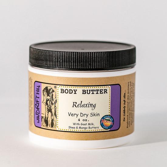 Windrift Hill Creamy Goat Milk Body Butter | Relaxing Windrift Hill Creamy Goat Milk Body Butter | Relaxing