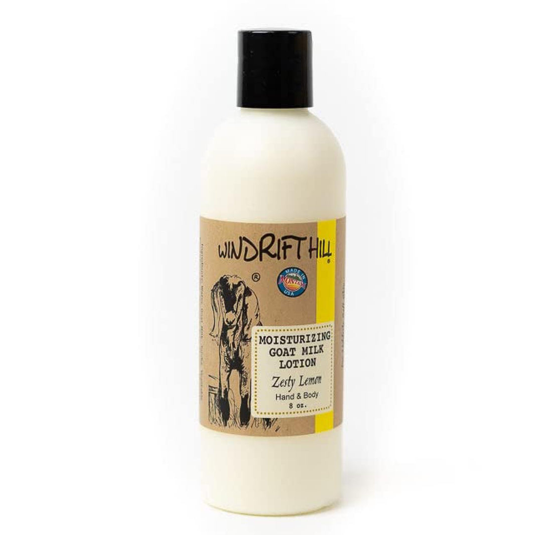 Windrift Hill Goat Milk Lotion | Zesty Lemon Windrift Hill Goat Milk Lotion | Zesty Lemon