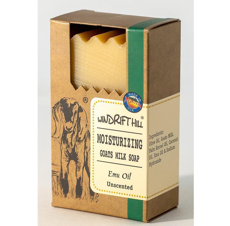 Windrift Hill Moisturizing Goat Milk & Emu Oil Soap | Unscented Windrift Hill Moisturizing Goat Milk & Emu Oil Soap | Unscented