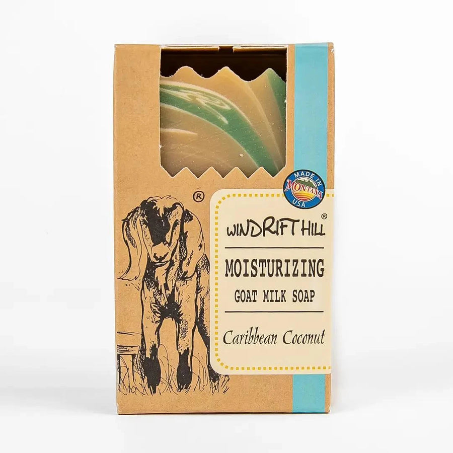 Windrift Hill Moisturizing Goat Milk Soap | Caribbean Coconut Windrift Hill Moisturizing Goat Milk Soap | Caribbean Coconut