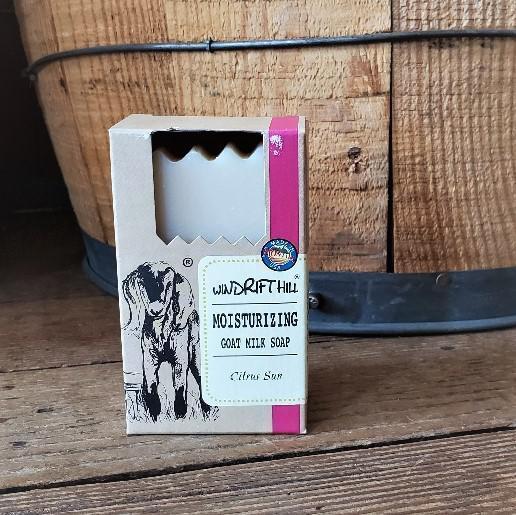 Windrift Hill Moisturizing Goat Milk Soap | Citrus Sun Windrift Hill Moisturizing Goat Milk Soap | Citrus Sun