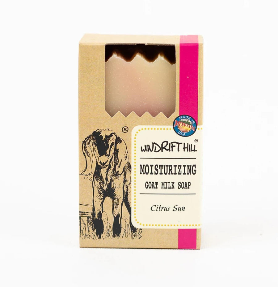 Windrift Hill Moisturizing Goat Milk Soap | Citrus Sun Windrift Hill Moisturizing Goat Milk Soap | Citrus Sun