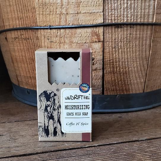 Windrift Hill Moisturizing Goat Milk Soap | Coffee 'n Spice Windrift Hill Moisturizing Goat Milk Soap | Coffee 'n Spice