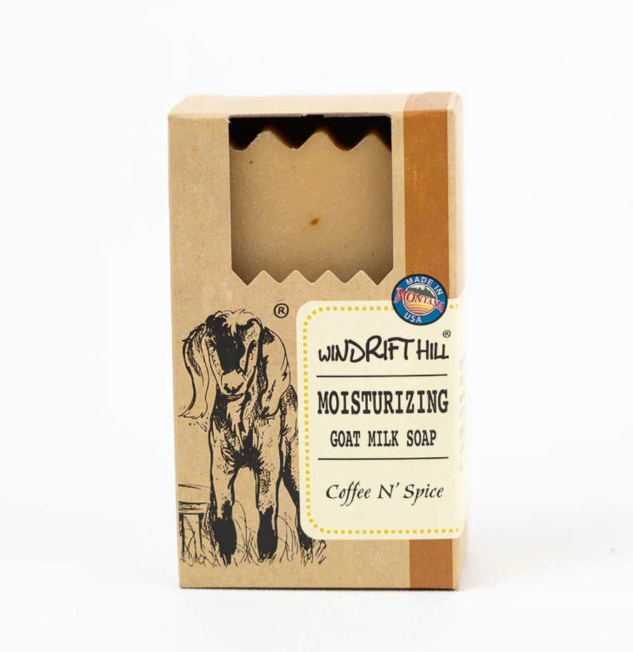 Windrift Hill Moisturizing Goat Milk Soap | Coffee 'n Spice Windrift Hill Moisturizing Goat Milk Soap | Coffee 'n Spice
