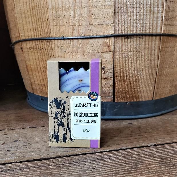 Windrift Hill Moisturizing Goat Milk Soap | Lilac Windrift Hill Moisturizing Goat Milk Soap | Lilac
