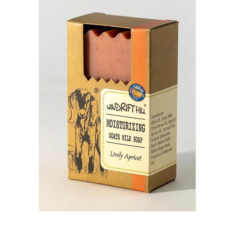 Windrift Hill Moisturizing Goat Milk Soap | Lively Apricot Windrift Hill Moisturizing Goat Milk Soap | Lively Apricot