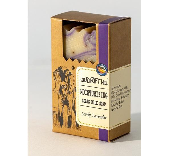 Windrift Hill Moisturizing Goat Milk Soap | Lovely Lavender Windrift Hill Moisturizing Goat Milk Soap | Lovely Lavender
