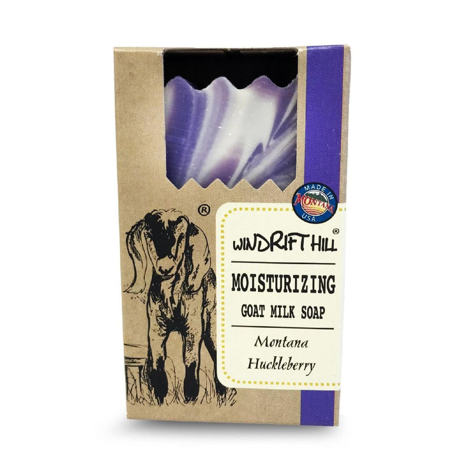 Windrift Hill Moisturizing Goat Milk Soap | Montana Huckleberry Windrift Hill Moisturizing Goat Milk Soap | Montana Huckleberry