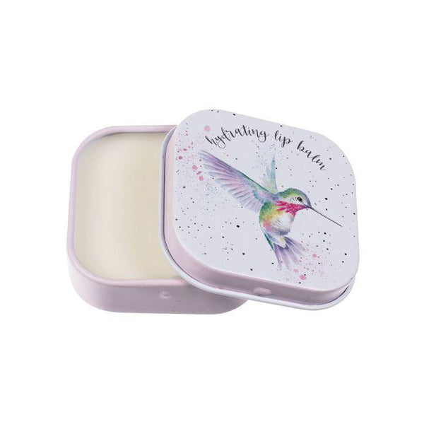 Wrendale Lip Balm Tins Wisteria Wishes Hummingbird Wrendale Lip Balm Tins