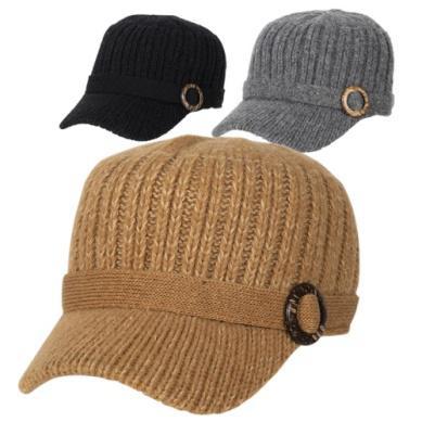 Women's Knit Wool Blend Baseball Cap | Dillman