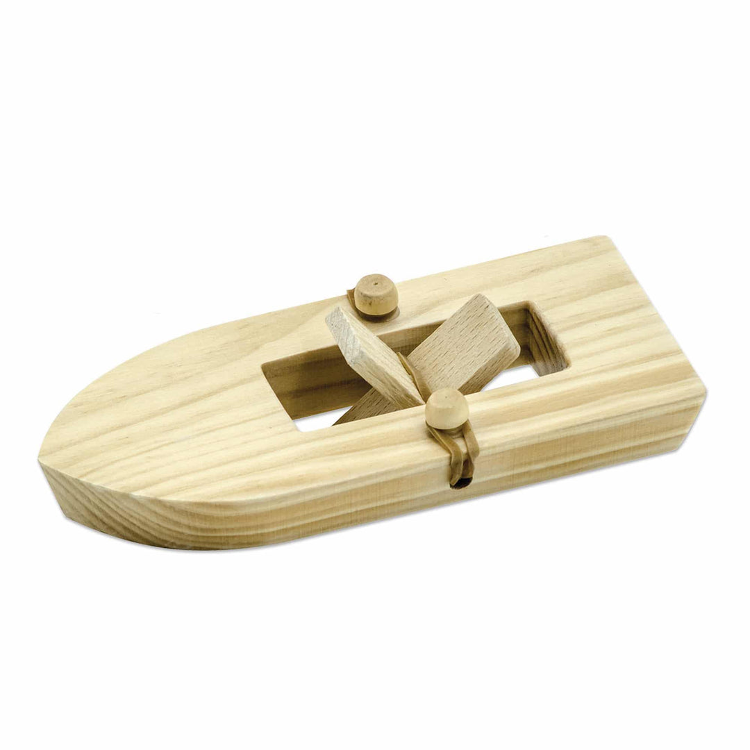 Wooden Paddle Boat | Rubber Band Powered Wooden Paddle Boat | Rubber Band Powered