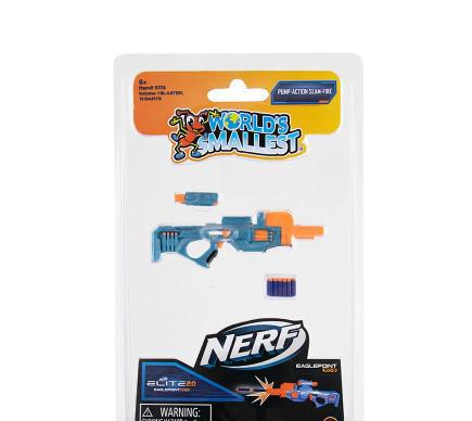 World's Smallest Nerf Blasters