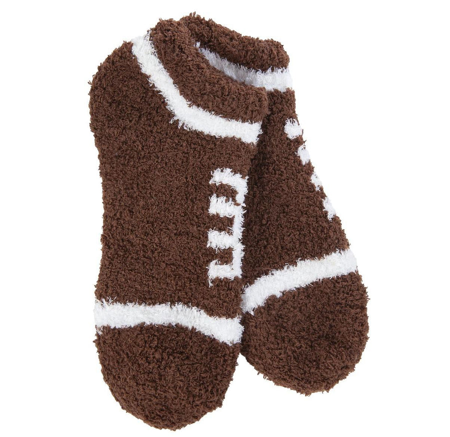 World's Softest® Socks Cozy Low | Football