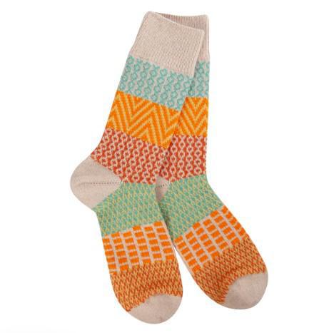 World's Softest® Socks Weekend Gallery Crew | Wheat