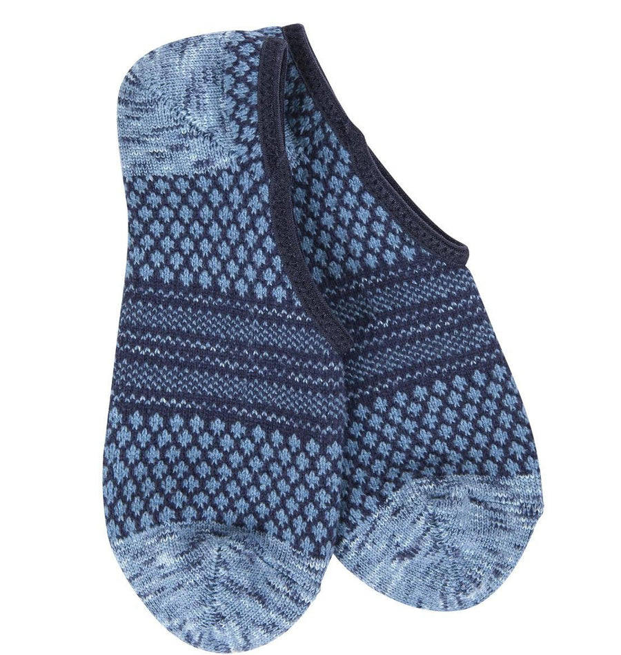 World's Softest® Socks Weekend Gallery Footsie | Peacoat Multi