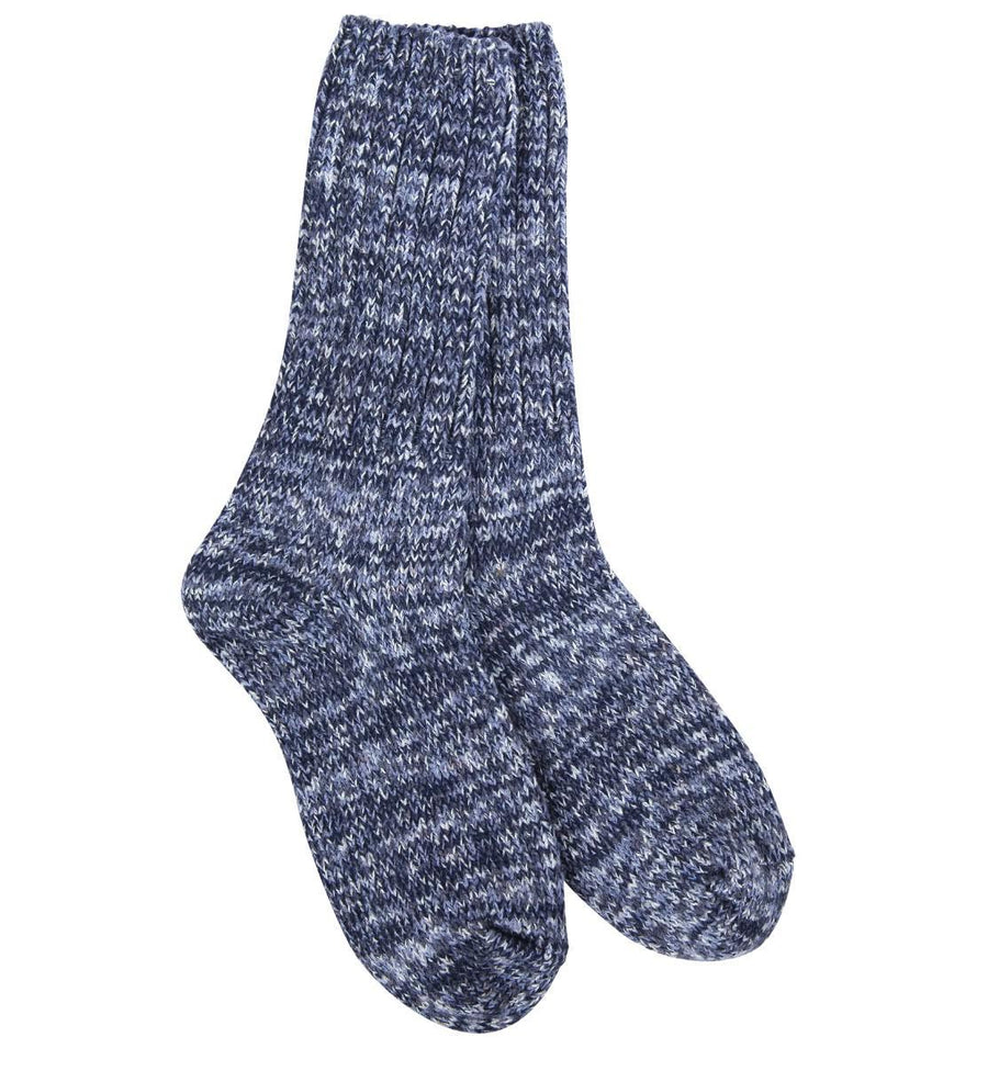 World's Softest Socks Weekend Ragg Crew | Denim