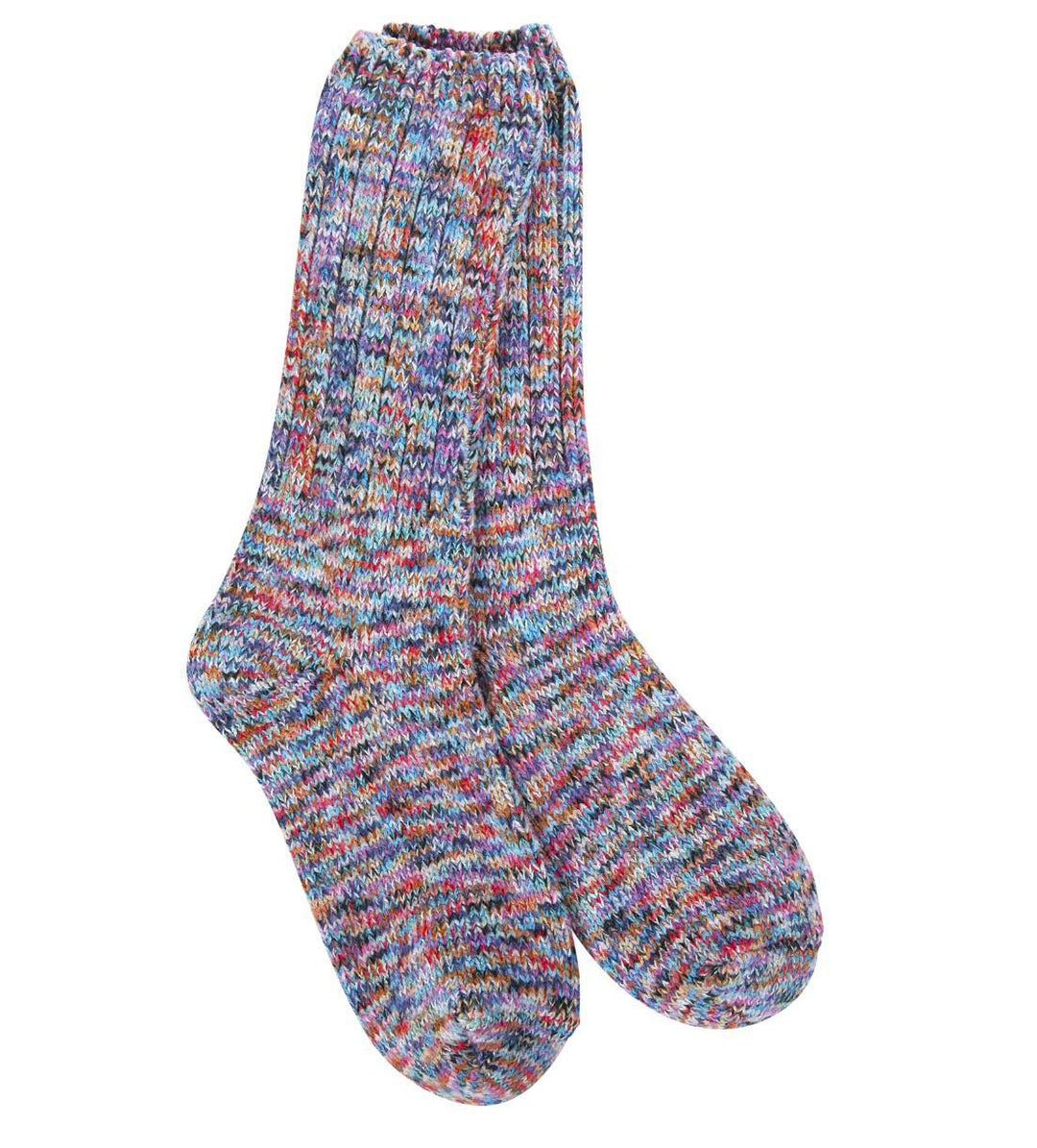 World's Softest Socks Weekend Ragg Crew | Indigo