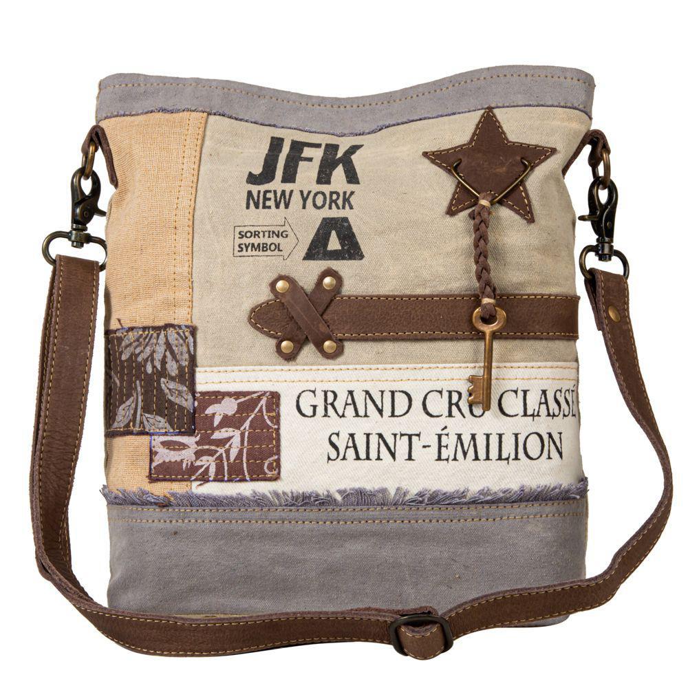 JFK Messenger Bag- recycled material JFK Messenger Bag- recycled material