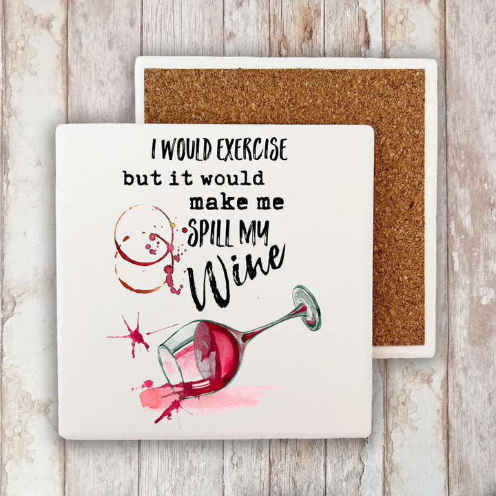 Decorative Stone Coaster Would Excerise
