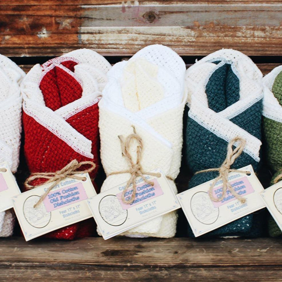 Woven Dishcloths 100% Cotton USA Made Woven Dishcloths 100% Cotton USA Made