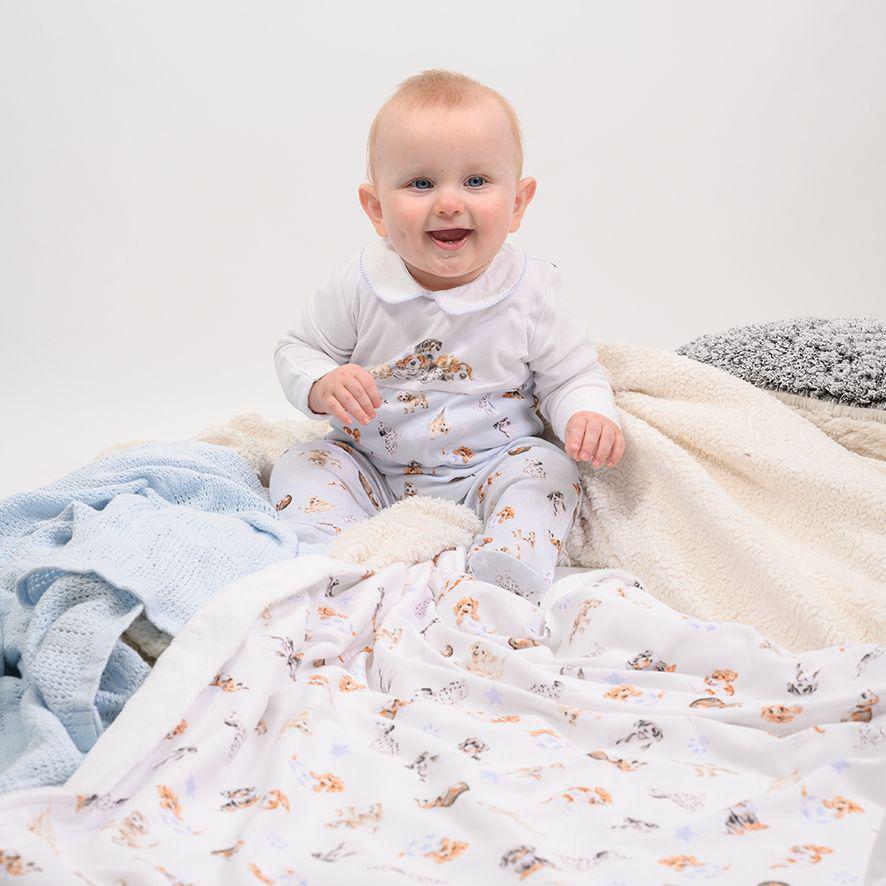 Wrendale Baby Sleepsuit| Little Paws