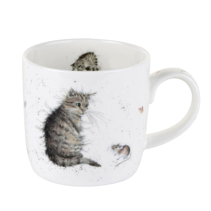 Wrendale Bone China Mug | Cat & Mouse Wrendale Bone China Mug | Cat & Mouse