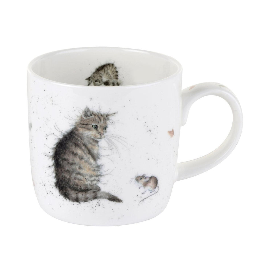 Wrendale Bone China Mug | Cat & Mouse Wrendale Bone China Mug | Cat & Mouse