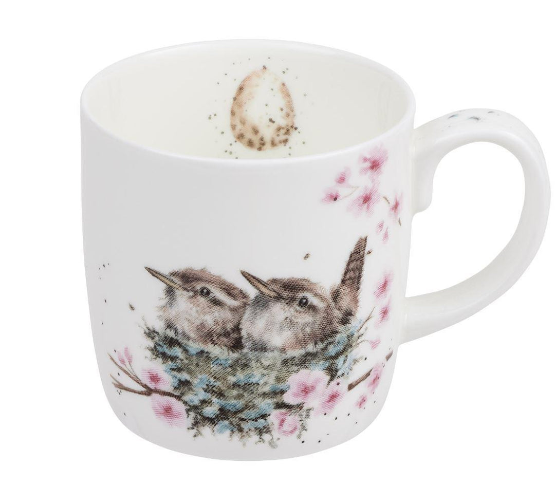 Wrendale Bone China Mug | Feather Your Nest Bird Wrendale Bone China Mug | Feather Your Nest Bird