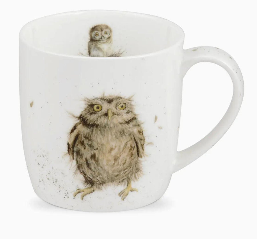 Wrendale Bone China Mug | What A Hoot Owl